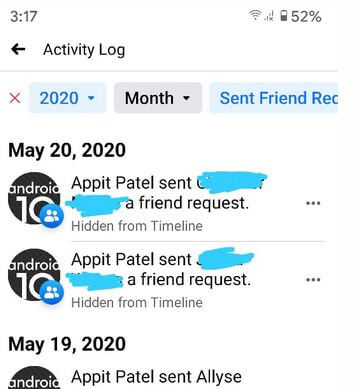 Як скасувати запит на дружбу на Facebook App Android Phone