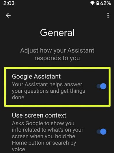 Як вимкнути Google Assistant на пристроях Pixel