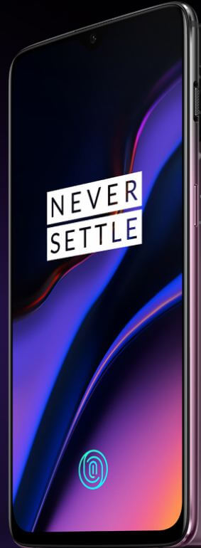 Як показати відсоток заряду акумулятора в рядку стану OnePlus 6T