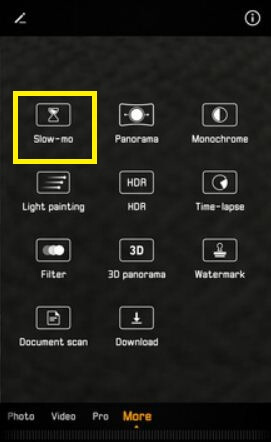 Як використовувати повільний рух на Huawei P20 Pro