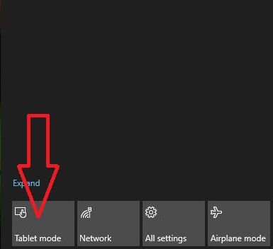 Як використовувати режим планшета в Windows 10